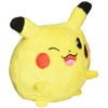 Pokemon Mini Mini Roll-Up Plush Toy, Pikachu (Wink)