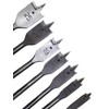 Set Punte Trapano Legno 8 Pezzi | Mecchie Piatte 10–25