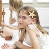 Kichvoe Pack of 4 Beach Star Hair Clips Starfish Hair