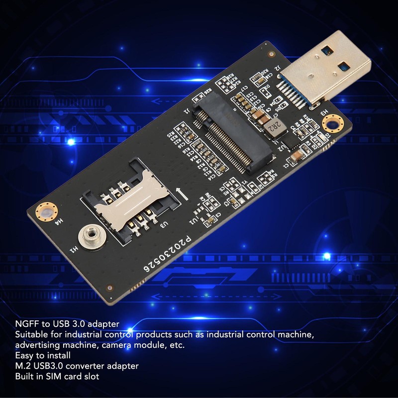 USB3.0 4G Module Adapter Board NGFF M.2 Key B to