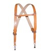 1.5 Dual Leather Camera Harness Leather Shoulder Strap Belt