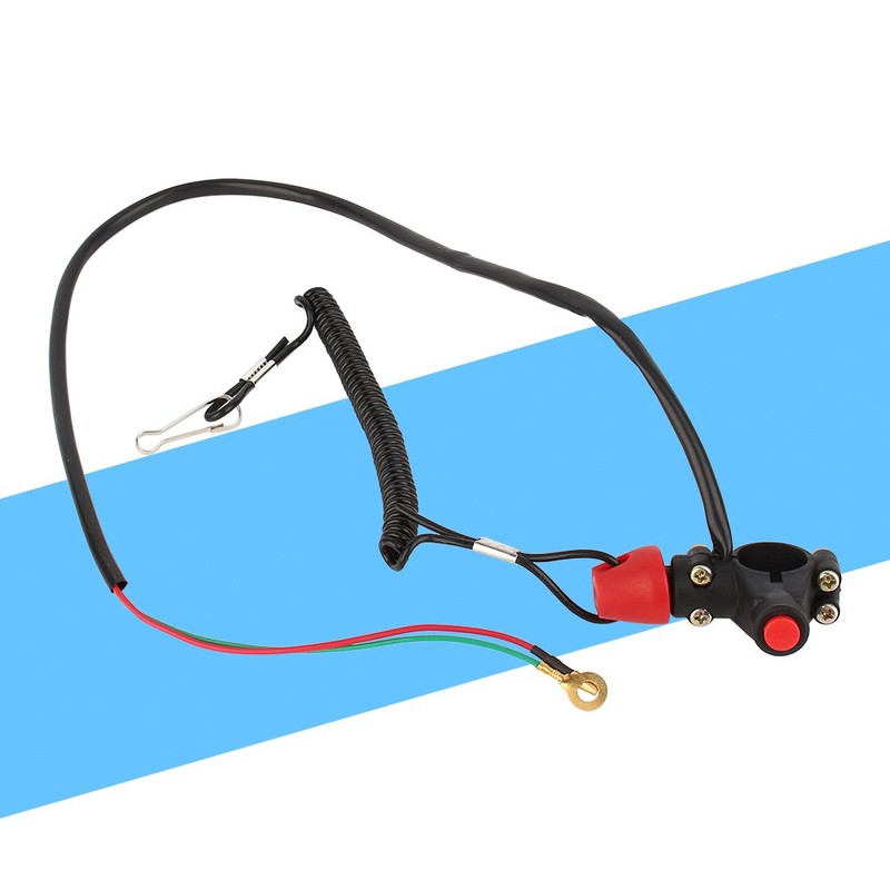 Engine Kill Stop Switch, motorbike cut out quad replacement Mini