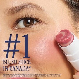 Marcelle Cheek Loving Cheek and Lip Multi-Stick, Classically Rose, Cream Blush Stick, ligero, de larga duración, hidratante, hipoalergénico, sin fragancia, sin parabenos, vegano, limpio, libre de