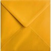6" x 6" Mustard Envelopes x 25 Pack. 100gsm Weight.