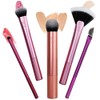 Real Techniques Artist Essentials Makeup Brush Set, For Foundation, Blush,