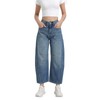 HAIOUNIUZAI Women's Wide Leg Plus Size Baggy Ankle Barrel Jeans