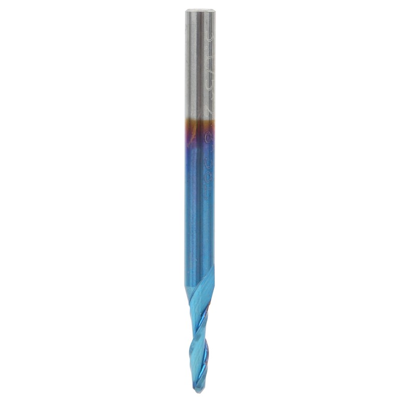 Ballnose Cutter Ball End Mill Blue Coated Spiral Router Bit