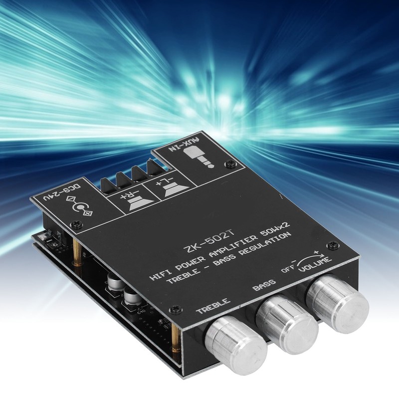 Power Amplifier Board Module Bluetooth Stereo Dual Channel AMP with