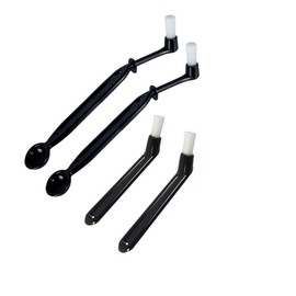 Set of 4pc Coffee Tool Espresso Coffee Machine Cleaning Brush & Descaling Spoon