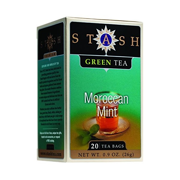Stash Tea Tea Moroccan Mint Green (Pack of 3)