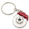 VmG-Store Brake Disc Red Keyring Brake Caliper Rim