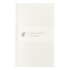 Iroha Color Plain Tenugui, 100% Cotton, Made in Japan, White,