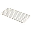 5" x 10" Rectangular Chrome-Plated Wire Pan Grate – Heavy-Duty