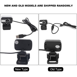 Wired USB Computer Camera with Microphone, 360° 1080P Full HD 12M Web Camera Wire Control fit for Conference/Video Call/Broadcasting/Live