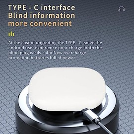 Auriculares de Traducción en Tiempo Real con Clip, 144 Idiomas, Estéreo con Visualización de Energía, Compatibles con Música                          