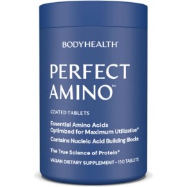 BodyHealth PerfectAmino 150ct – Essential Amino Acid Tablets for Muscle