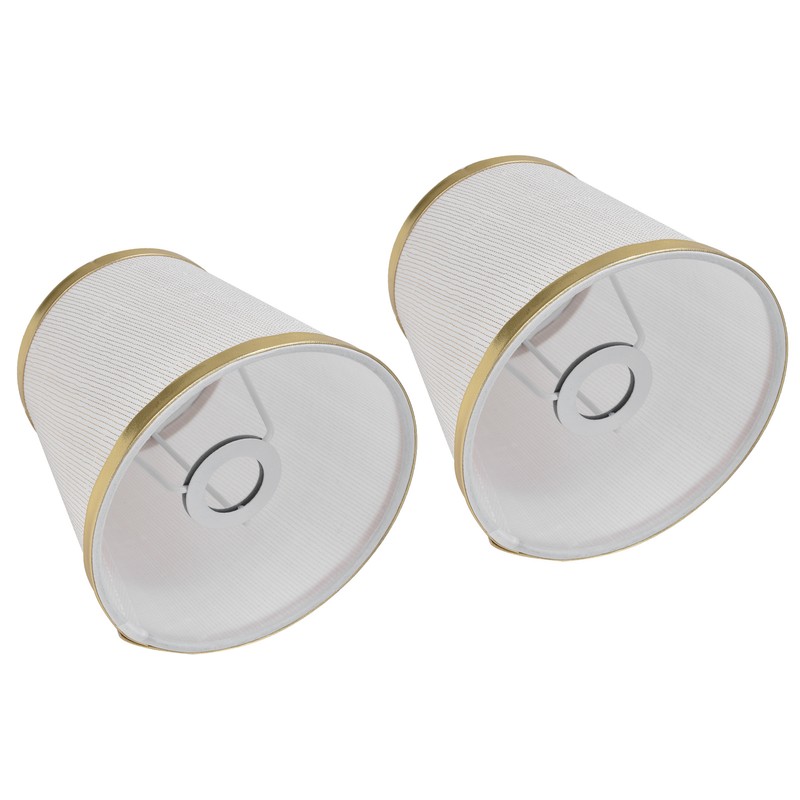 2PCS Fabric Lampshade European Style Lamp Shade for E14 Screw