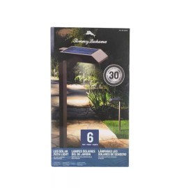 Tommy Bahama LED Solar Path Light - 6 Pack Die - Cast Aluminum Construction -...