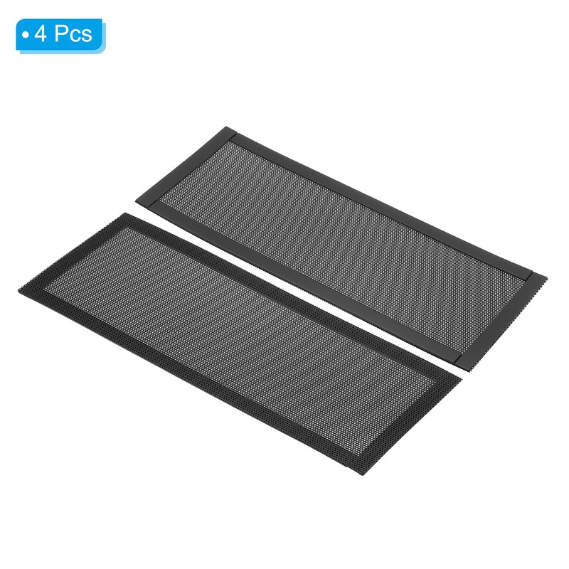 PATIKIL 4"x10" Magnetic Vent Cover, 4 Pack Floor Wall Air