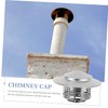 Mipcase Heavy Duty Stainless Steel Chimney Rainproof Roof Vent Cover