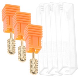 Healeved Sets Nail Drill Bits Cuticle Nail Drill Bits Set Carbide Safety for Acrylic for Manicure Pcs
