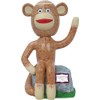 Soxanne Midway Village Sock Monkey Bobblehead