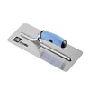 AUSONIA - 42127 PLASTERING TROWEL 20X8 TRAPEZOIDAL STAINLESS STEEL BLADE