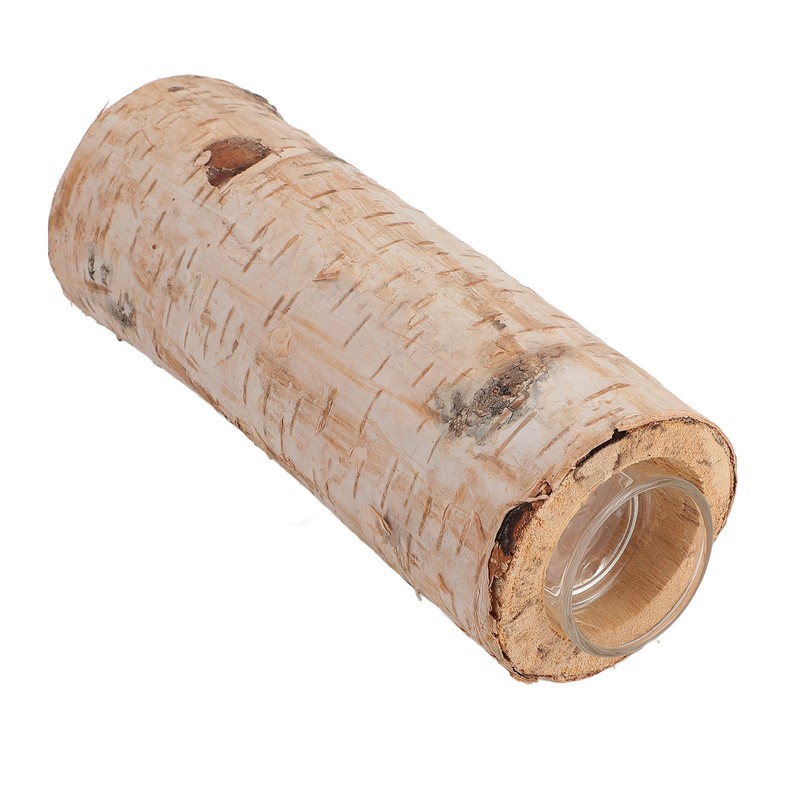 Birch Candle Holder Nordic Tealight Stand Wooden Table Decoration for