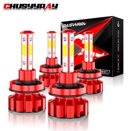 CHUSYYRAY H9 H11 6000K LED Headlight Bulb High Low Beam for Toyota Tacoma 2016-2023