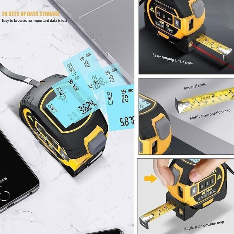 Measuring Sight 3 in 1 Infrared 60m Laser Ranging 5m