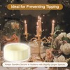 NIIIYTYB 10 Packs Rubber Taper Candle Grippers Candles Hugger Gaskets