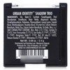 Paleta de 3 Sombras Black Radiance Urban Identity Desire