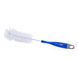 Superio Bottle Brush with Long Comfort Grip Handle, Rubber- Strong Bristles