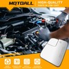 MOTOALL Mirror Glass Heat No-Blind Spot Right Passenger Side Fit