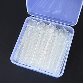 J&J Ortho Orthodontic Ligature Tie O-Ring Optional Color (1040/pk) (Clear)