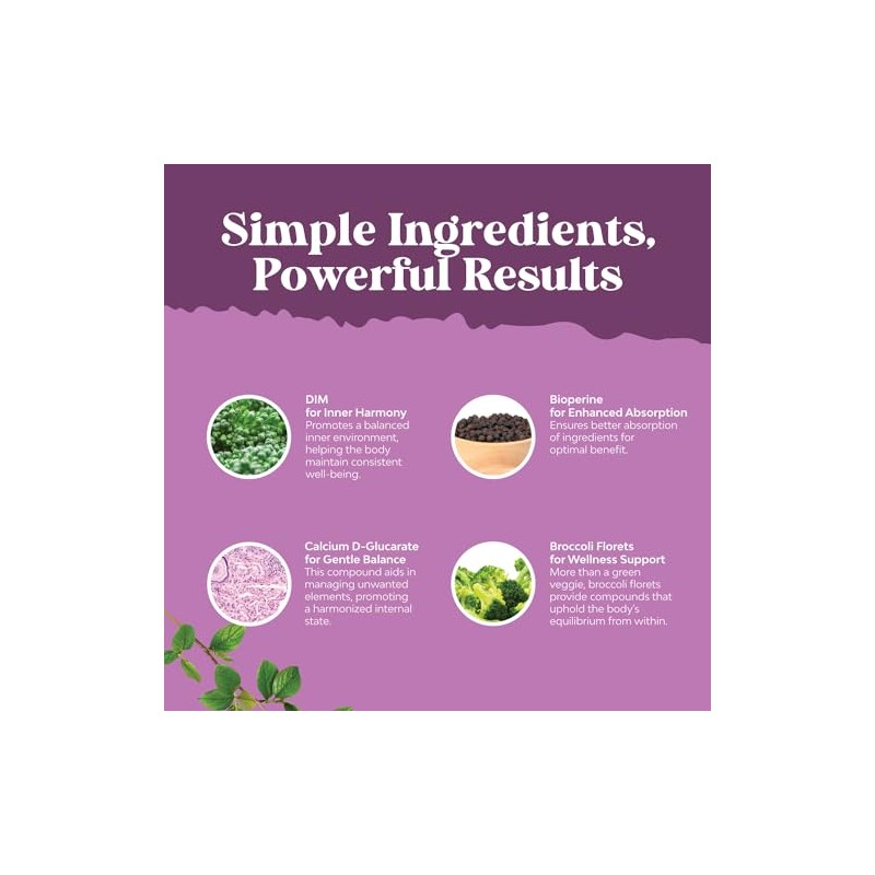 Natures Craft Suplemento DIM para Mujeres con Pimienta Negra, 120