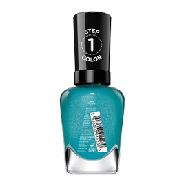 Sally Hansen Miracle Gel™, Neons Sea-riously Cool, Long Lasting, Gel-Like Formula, No UV Lamp Needed, Blue Nail Polish