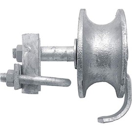 Jake Sales Chain Link Rolling GATE Track Wheel Roller: to 2" Gate Frame & 1-5/8" Track Pipe