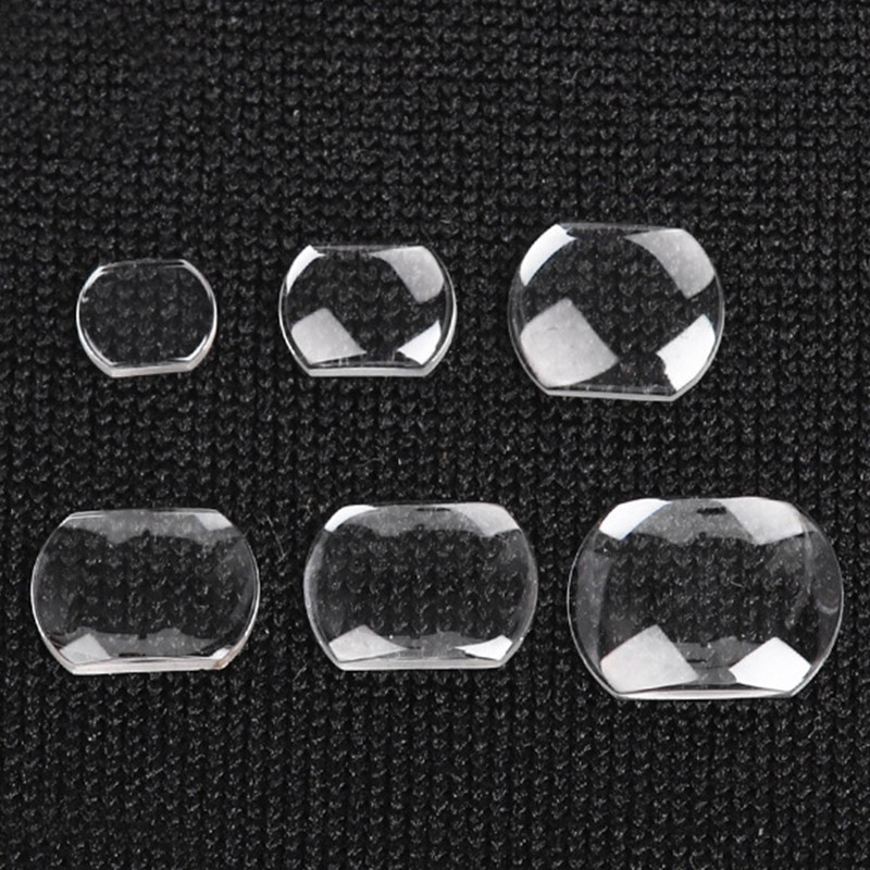 6pcs Watch Date Calendar Magnifying Glass Professional Convexity Watch Parts