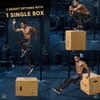 Yes4All 3 in 1 Wooden Plyo Box, Plyometric Box for