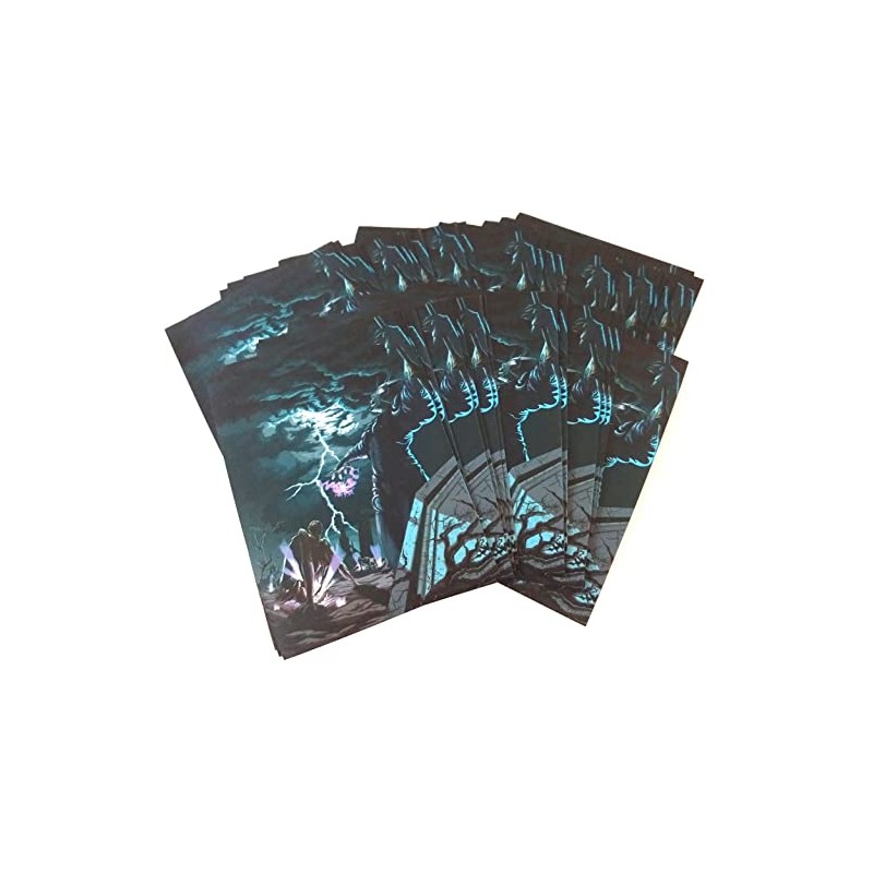 docsmagic.de 100 Art Card Sleeves Zombies Theme - 66 x