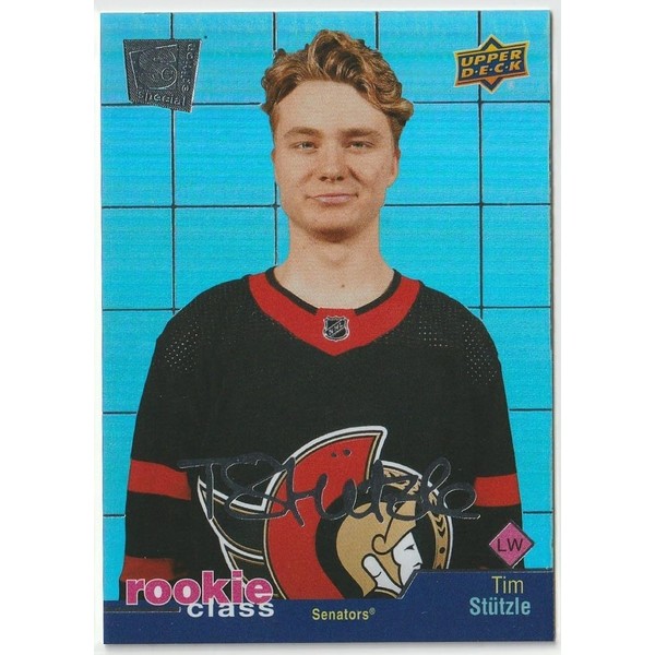 2020-21 Tim Stutzle Rookie Card Upper Deck Extended Hockey Rookie