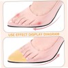 COLLBATH 2 Pairs Soft Shoe Toe Filler Inserts for Shoes
