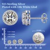 JOLINO Moissanite Stud Earrings, Stud Earring for Women Men, Earrings
