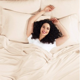 7 Piece Split King Sheets - Bed Sheets Split King Size â Bed Sheet Set Split King Size - 7 PC Sheets - Deep Pocket Sheets Microfiber Bedding Sets Hypoallergenic Sheets - Split King - Taupe Sand
