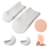 Pack of 200 eyeshadow shields, eye shadow gel pad patches,