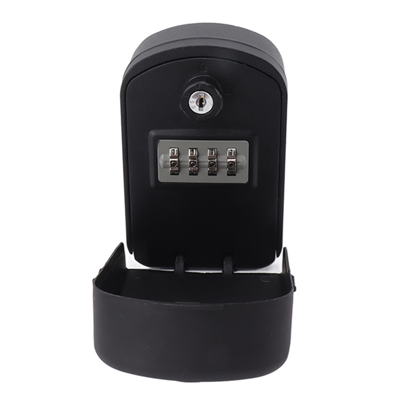 Security Case Lock Box Wall Mounted Waterproof Lockbox Aluminum Alloy