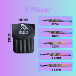 Eyelash Tweezers Set (Multi)