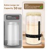 50oz Sourdough Starter Jar Kit, Extra Large Capacity Sourdough Jar