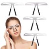 Eyebrow Templates, 4 Part Set, DIY Stainess Steel Eyebrow Three